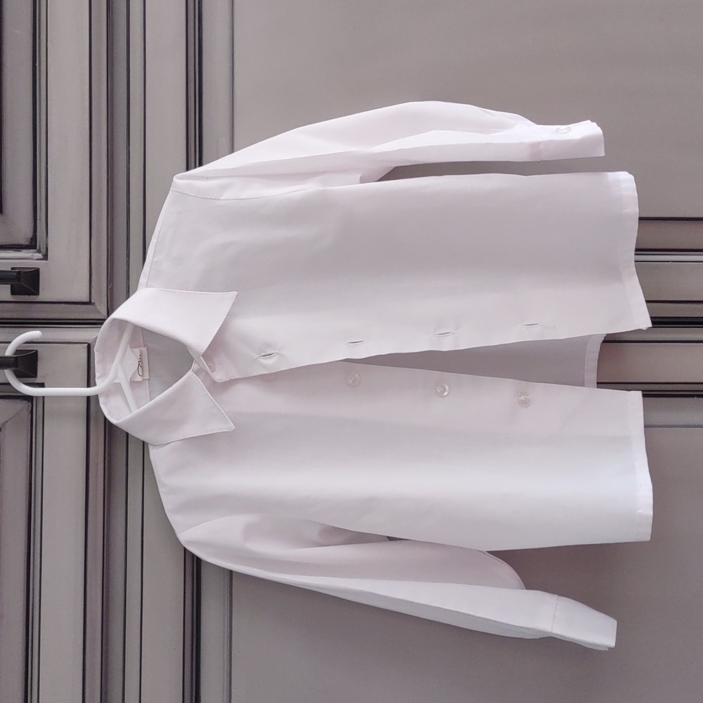 Boys white dress shirt
